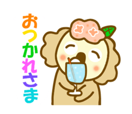 Hydrangea koala sticker #11365741