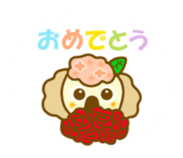 Hydrangea koala sticker #11365745