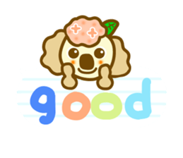 Hydrangea koala sticker #11365751