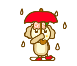 Hydrangea koala sticker #11365768