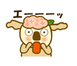 Hydrangea koala sticker #11365772