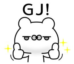 Polar Bear Greeting Stickers sticker #11366311