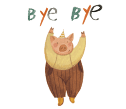 Nan Jun's cutie  animals sticker #11366415