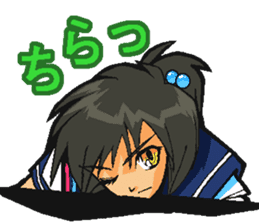 Low tension girl Sticker sticker #11366938