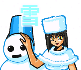 Low tension girl Sticker sticker #11366971