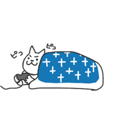 Lazy 'n' Sleepy Cat sticker #11366985