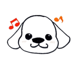 DACHSHUND FACE STICKER sticker #11368064