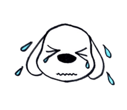 DACHSHUND FACE STICKER sticker #11368076