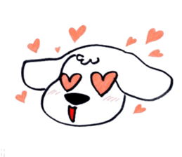 DACHSHUND FACE STICKER sticker #11368079