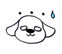 DACHSHUND FACE STICKER sticker #11368082