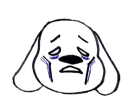 DACHSHUND FACE STICKER sticker #11368083