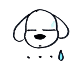 DACHSHUND FACE STICKER sticker #11368088