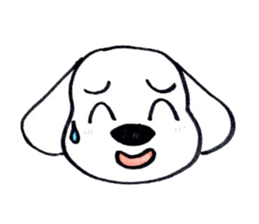 DACHSHUND FACE STICKER sticker #11368089