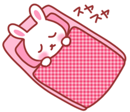 Cute fine rabbit 2. sticker #11369259