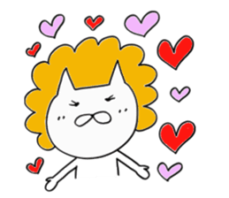 Lion wife sticker #11369378