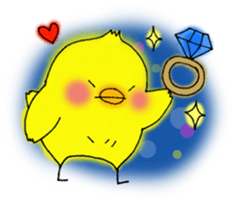 The Cool Chick Piyo 2 sticker #11369558