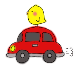 The Cool Chick Piyo 2 sticker #11369579