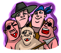 Why pirates ? sticker #11370470