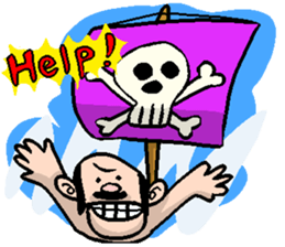 Why pirates ? sticker #11370478