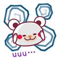 Intense! -Chocolate bear- sticker #11370553