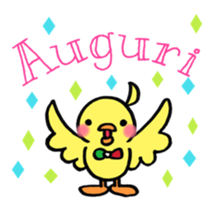 The rabbit and the duck italian sticker3 sticker #11370897