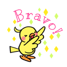 The rabbit and the duck italian sticker3 sticker #11370900