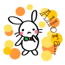 The rabbit and the duck italian sticker3 sticker #11370902