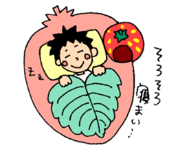 Shizuoka strawberry boy sticker #11371454