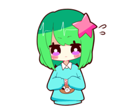 Jito eye girls sticker #11371651