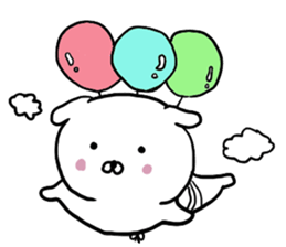 DOGS With Balloons And Funny Stickers sticker #11371664