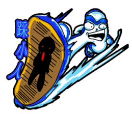 Brother led drag - drag pull articles II sticker #11371789