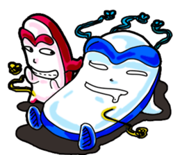 Brother led drag - drag pull articles II sticker #11371822