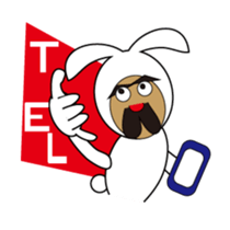 Uncle Bunny and his buddies sticker #11372346