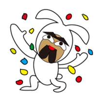 Uncle Bunny and his buddies sticker #11372349