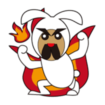 Uncle Bunny and his buddies sticker #11372350