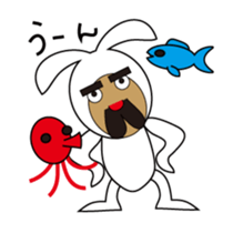 Uncle Bunny and his buddies sticker #11372351