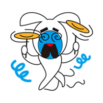 Uncle Bunny and his buddies sticker #11372354