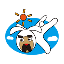 Uncle Bunny and his buddies sticker #11372362