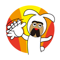 Uncle Bunny and his buddies sticker #11372364