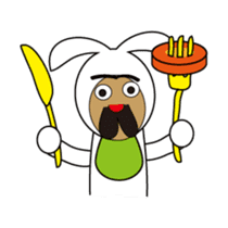 Uncle Bunny and his buddies sticker #11372365