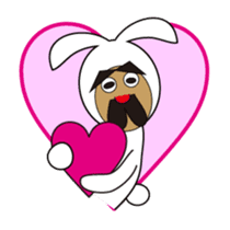 Uncle Bunny and his buddies sticker #11372367