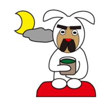 Uncle Bunny and his buddies sticker #11372372