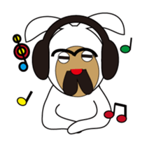 Uncle Bunny and his buddies sticker #11372373