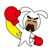 Uncle Bunny and his buddies sticker #11372374