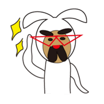 Uncle Bunny and his buddies sticker #11372378