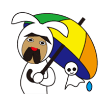 Uncle Bunny and his buddies sticker #11372379