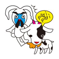 Uncle Bunny and his buddies sticker #11372381