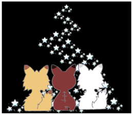 Punk cat 3 sticker #11372395