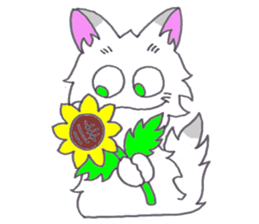 Punk cat 3 sticker #11372396