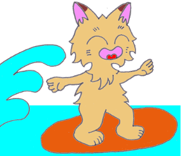 Punk cat 3 sticker #11372402